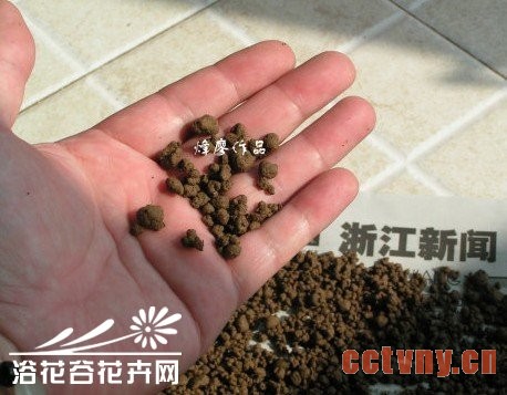 自制颗粒营养土过程