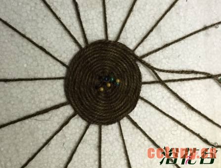 自制吊盆（麻绳）