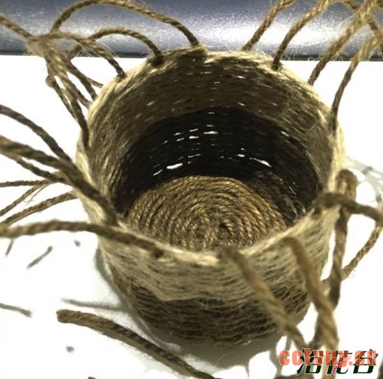 自制吊盆（麻绳）