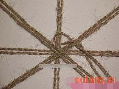 自制吊盆（麻绳）