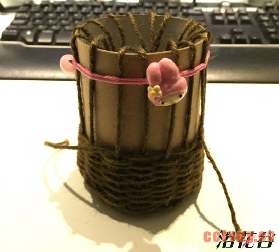 自制吊盆（麻绳）