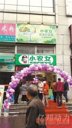 生鲜也玩格子铺 “小农女”借线下店还魂 生鲜也玩格子铺 “小农女”借线下店还魂