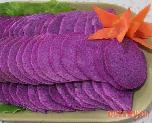 试种紫山药 栽下致富梦